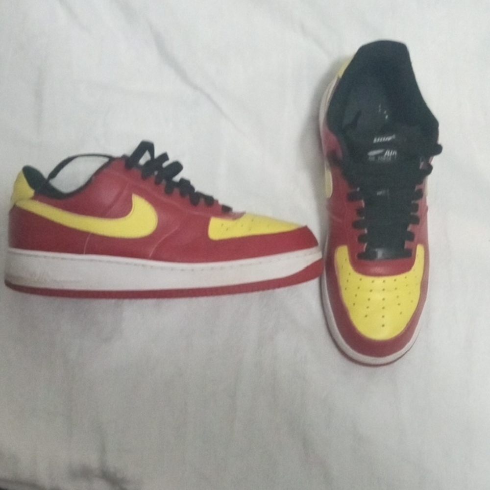 Red and Yellow Sneakers